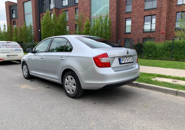 Skoda RAPID cena 23900 przebieg: 156366, rok produkcji 2013 z Kalety małe 79